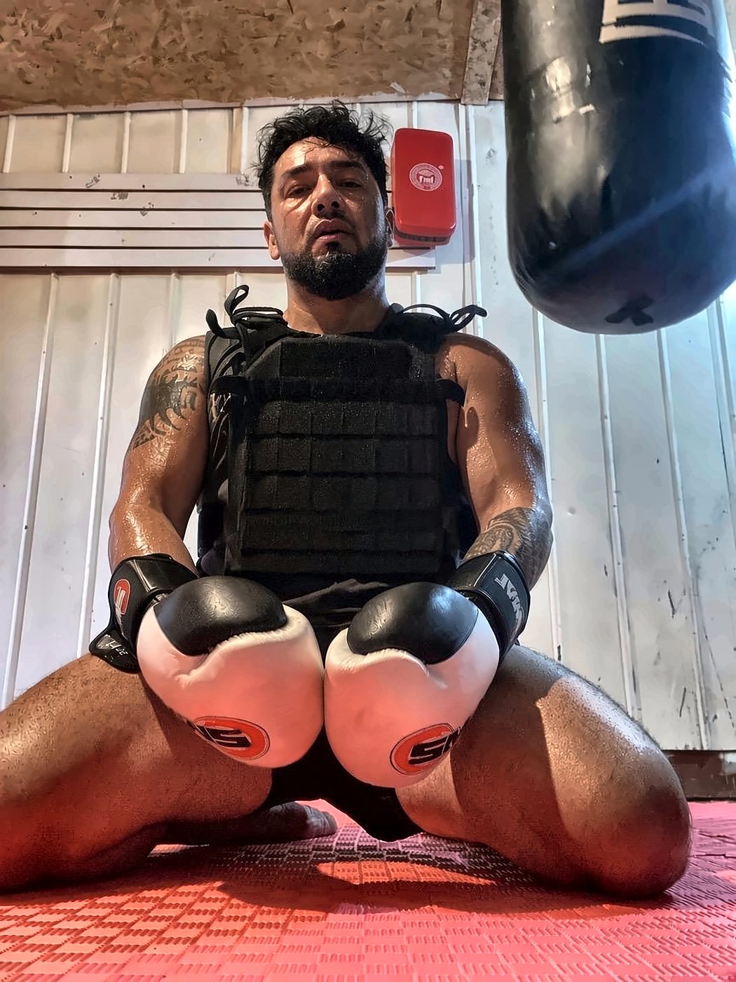 Entrenamiento con chaleco de peso